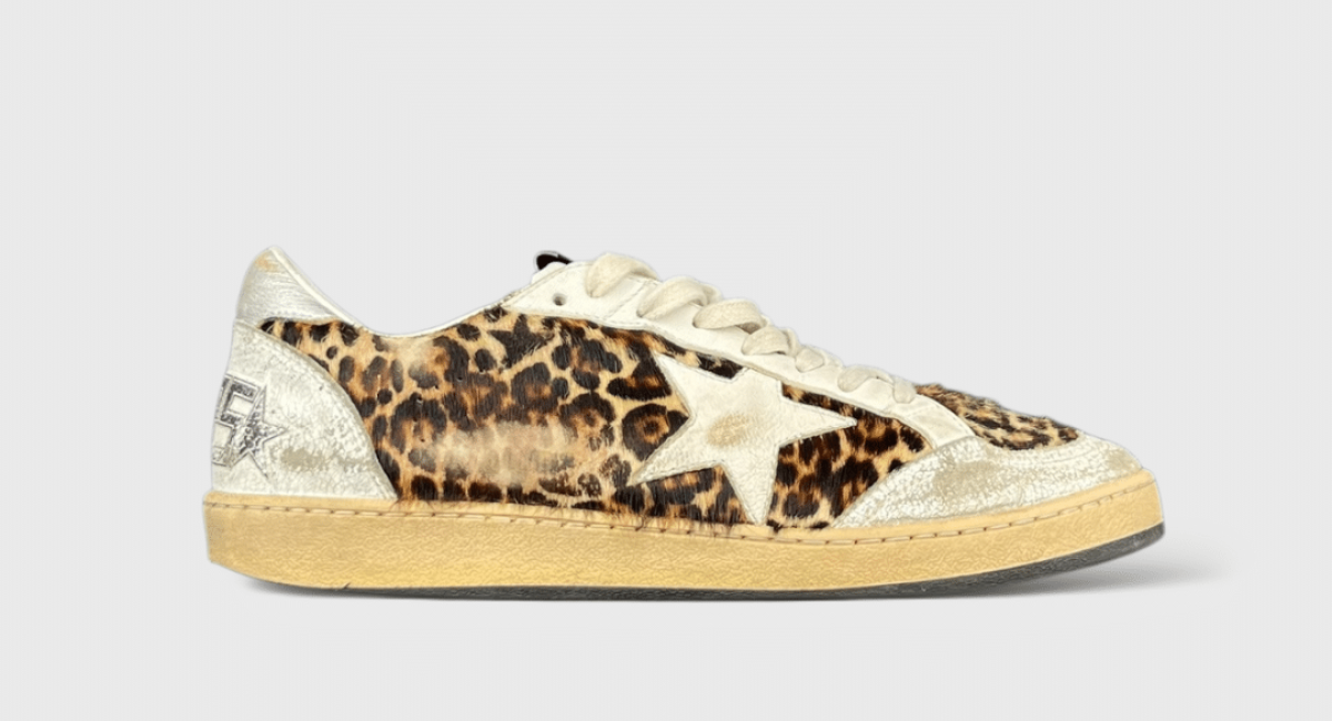 9434 Golden Goose Ball Star léopard 40