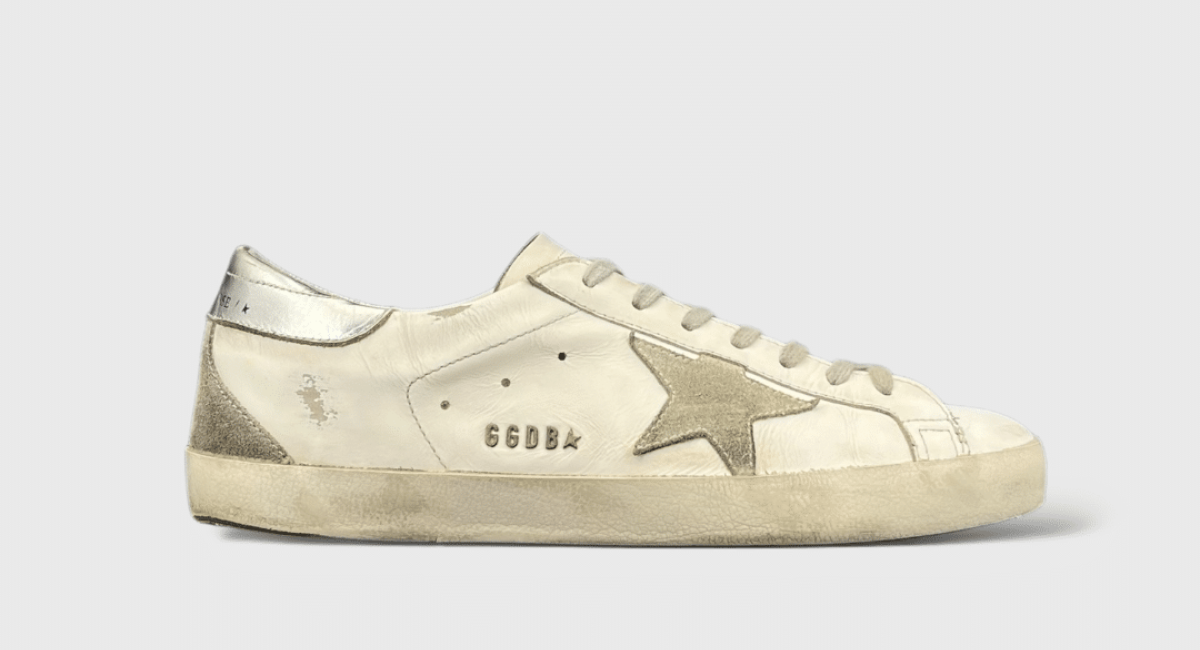 8558 Golden Goose Super Star Blanc/Gris 42