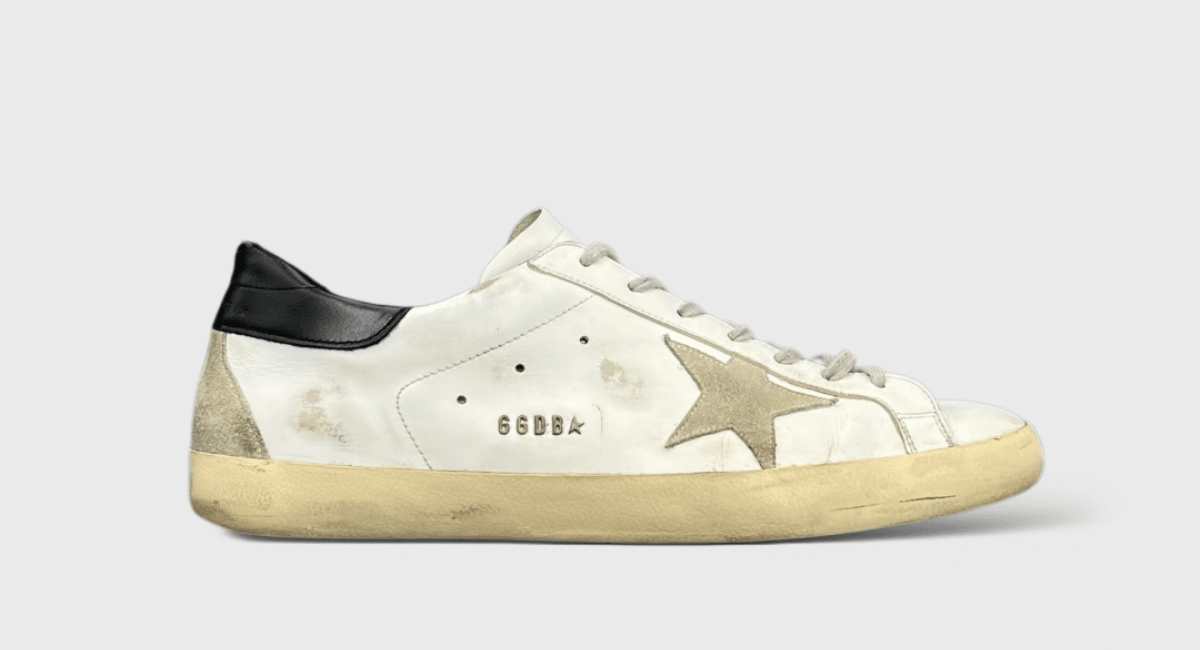 8888 Golden Goose Super Star Blanc/Noir 47