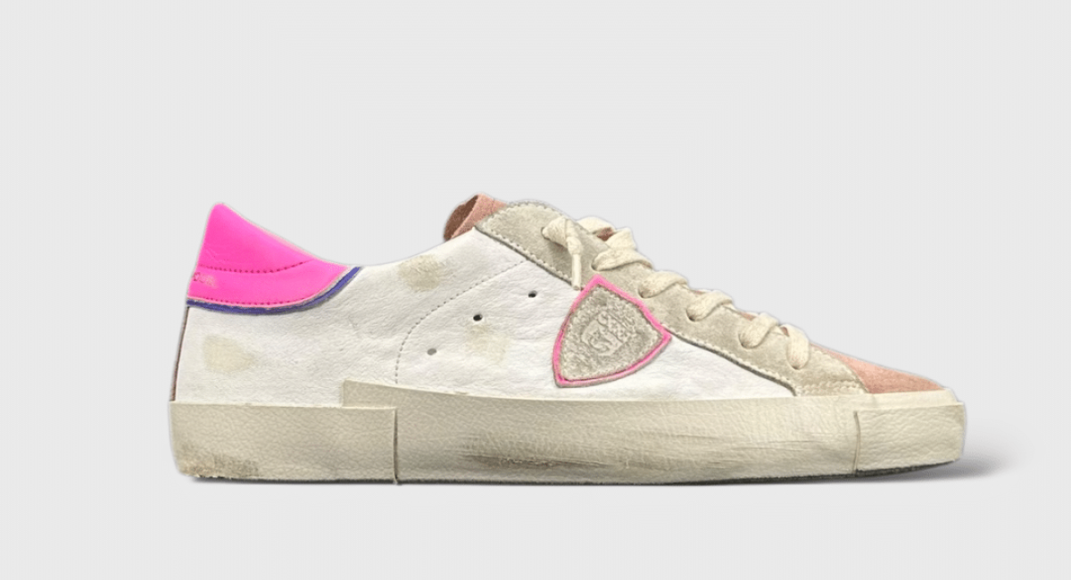 10113 Philippe Model PRSX blanc/rose/gris 40