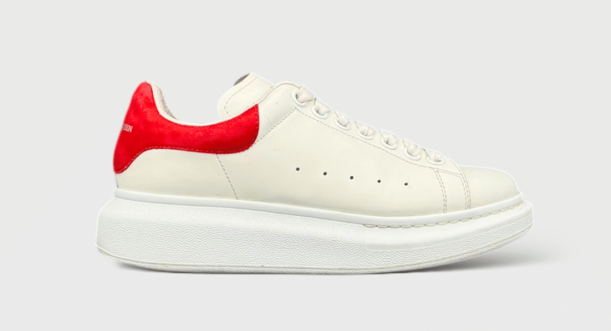 0000000164 Alexander Mcqueen Oversize Rouge/blanc 37