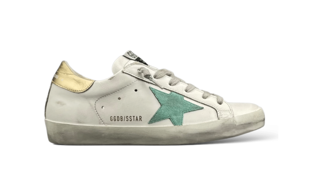 0000001561 Golden Goose Super Star bleu/doré 37