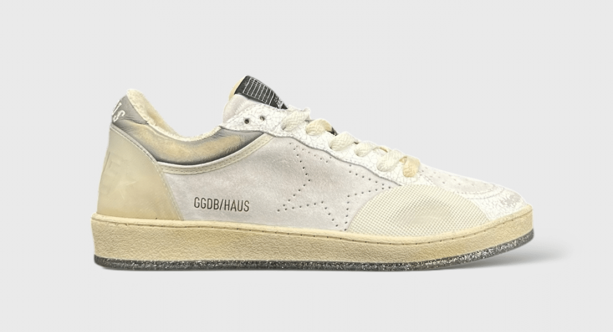 Golden Goose Ball Star gris/beige 39