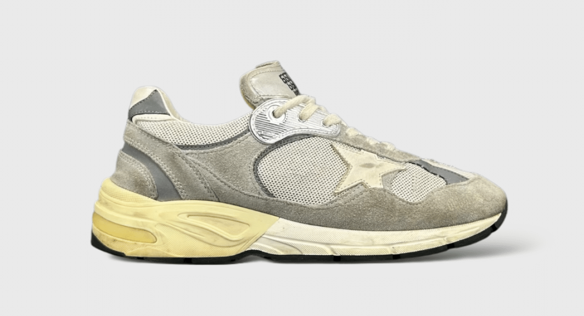 8500 Golden Goose Dad Star Gris/Beige/Blanc 39