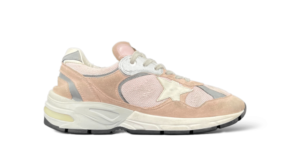 Golden Goose Dad Star Rose/Blanc 38