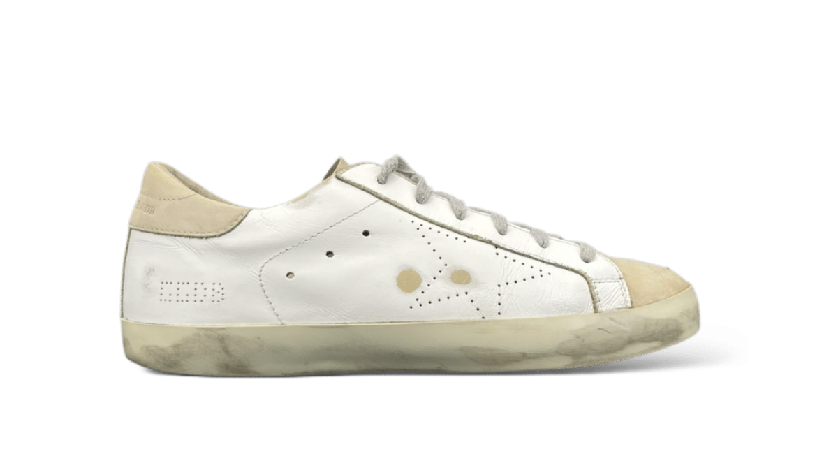 Golden Goose Super Star Blanches et Beiges 40