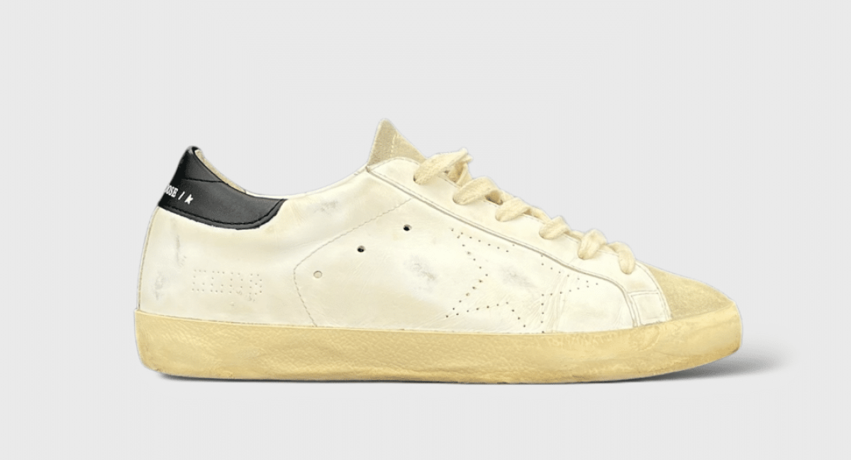 8263 Golden Goose Superstar Blanc/noir 37