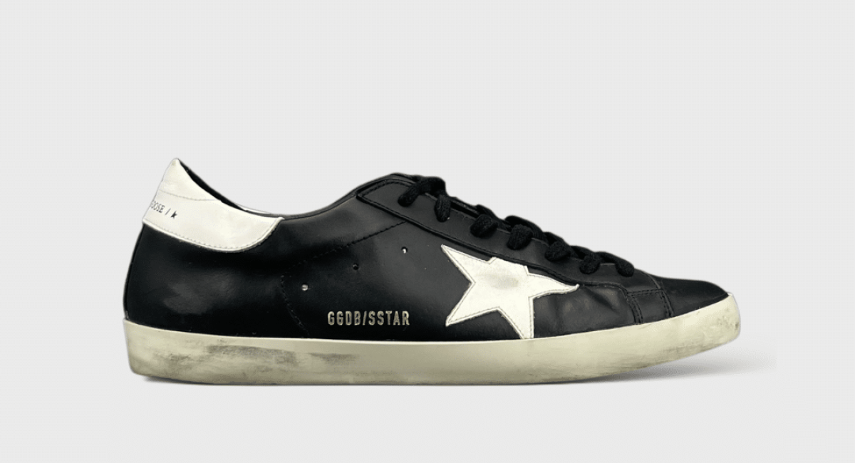 0000001207 Golden Goose Super Star Blanc/Noir 44