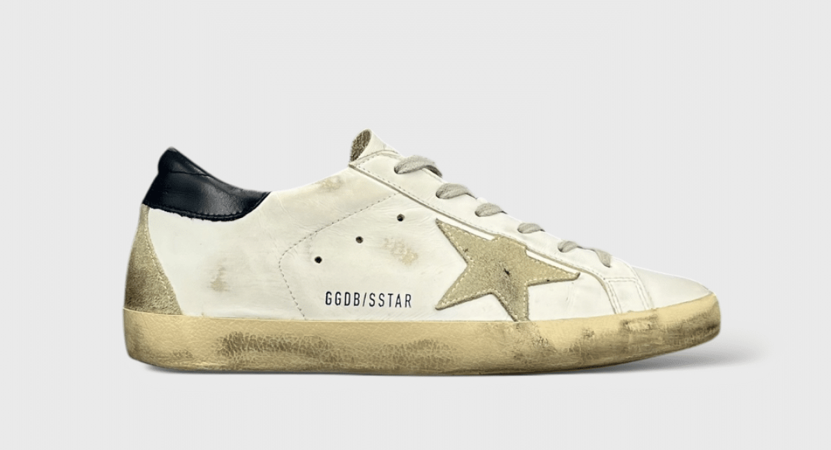 7759 Golden Goose Super Star Blanc/Bleu 38