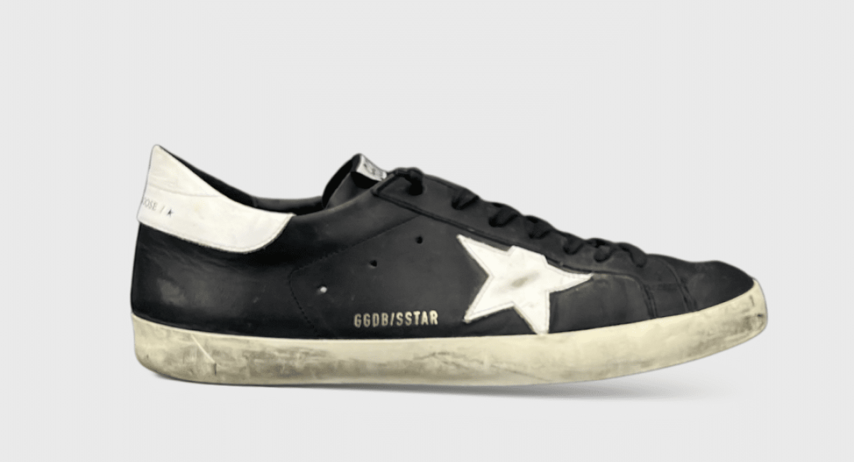 0000001085 Golden Goose Super Star Noir/Blanc 44