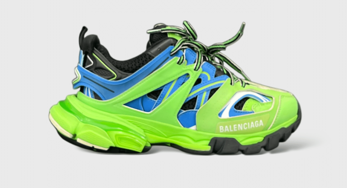 Balenciaga Track Vert/Bleu 36