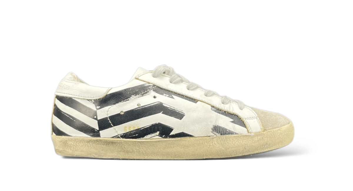 Golden Goose Super Star Blanc/Noir 36