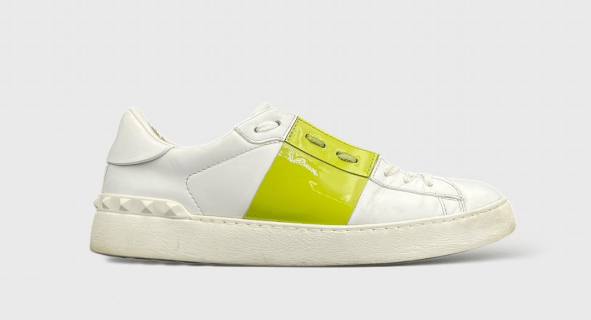 0000000346 Valentino Open Blanc/Vert 39