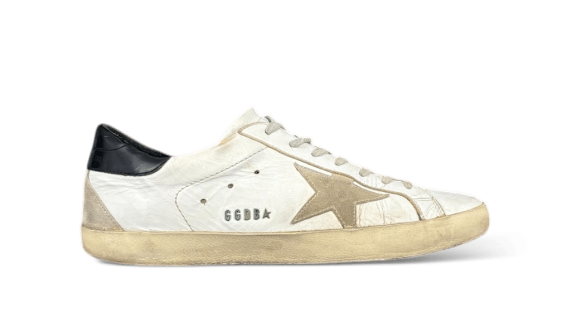 0000002014 Golden Goose Super Star Blanc/Noir 42