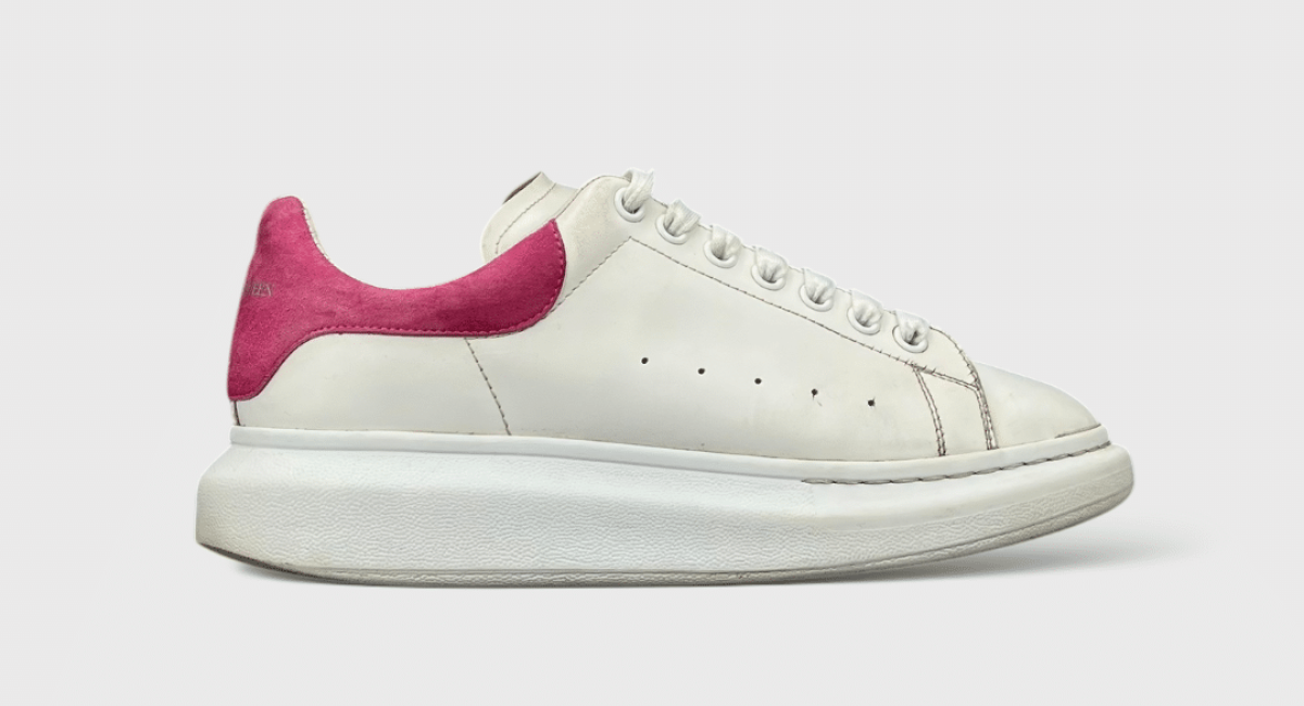 7711 Alexander McQueen Oversize Blanc/Rose 42,5