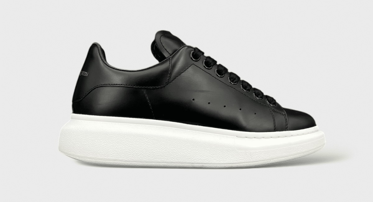 8450 Alexander McQueen Oversize Noir/Blanc 38