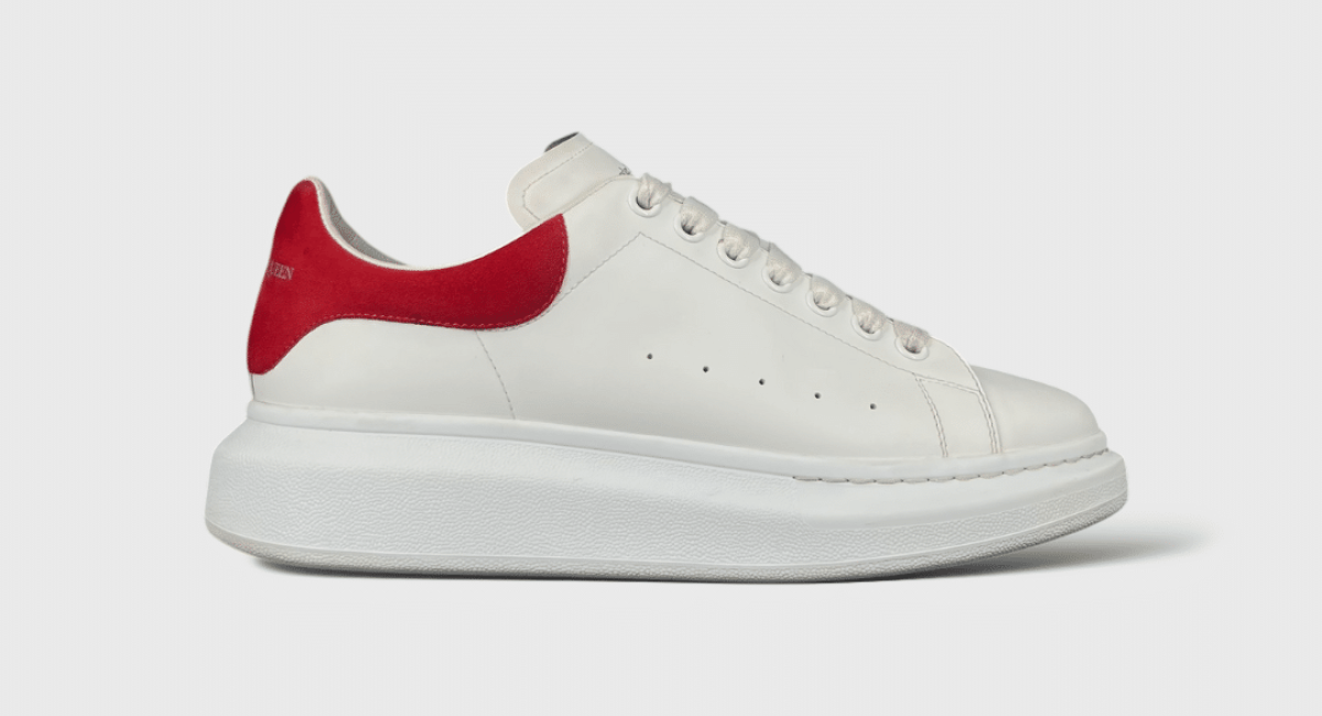Alexander Mcqueen Oversize Blanc/Rouge 42