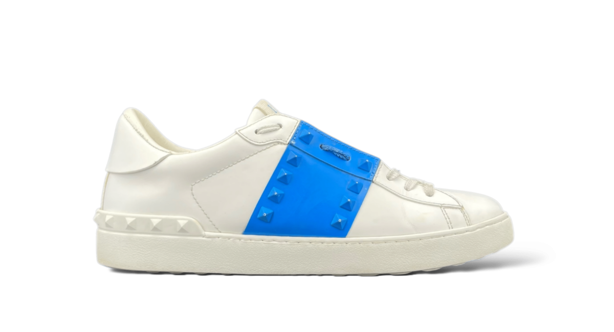 Valentino Rockstud Blanc/Bleu 40.5
