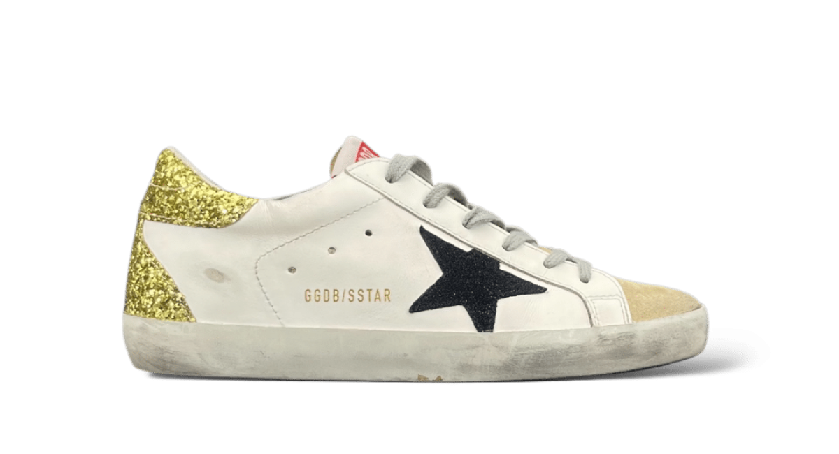 Golden Goose Super Star Noir/Blanc/Marron/Dorée 38