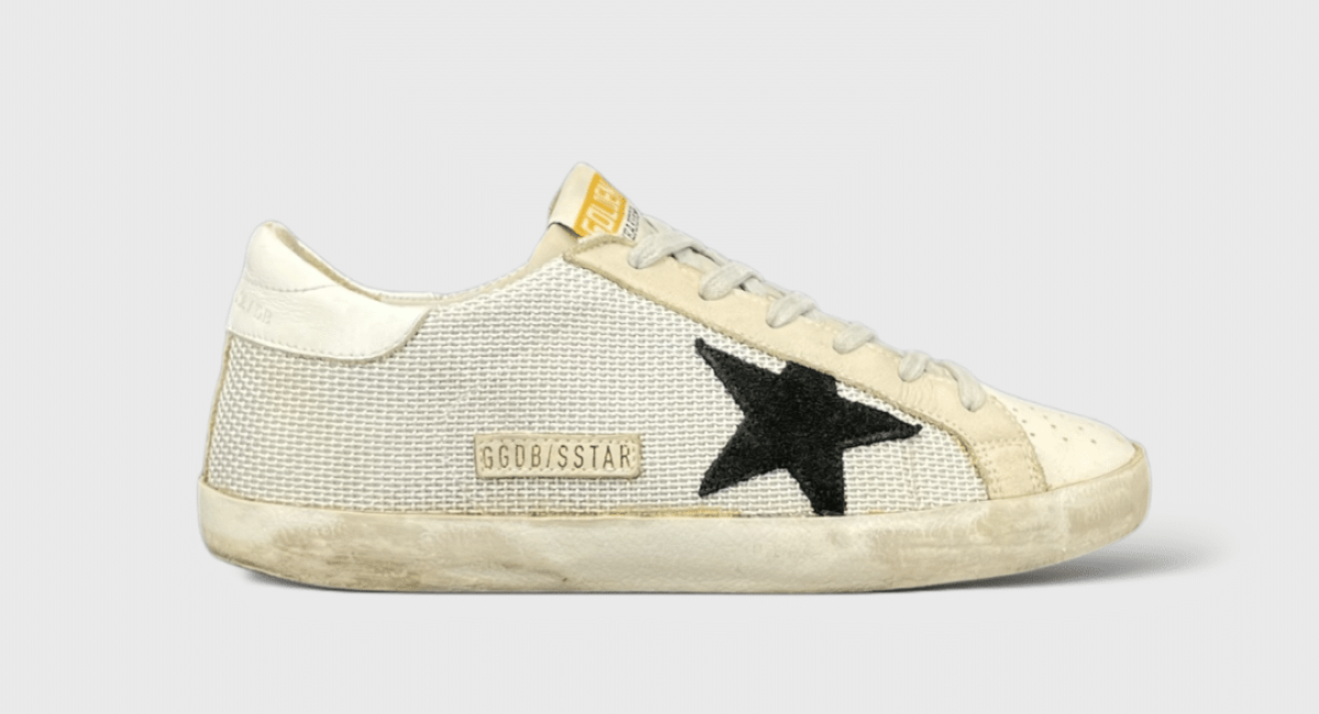 7667 Golden Goose Super Star Gris/Noir 36
