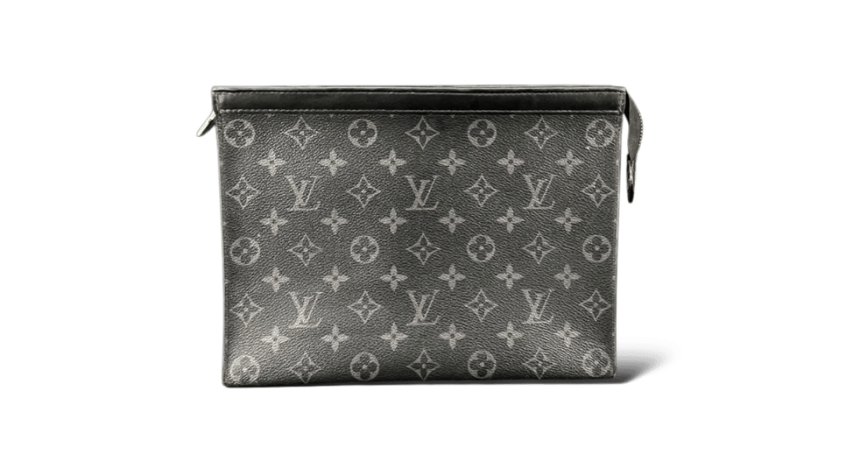 0000002296 Louis Vuitton Pochette Gris Noir Médium