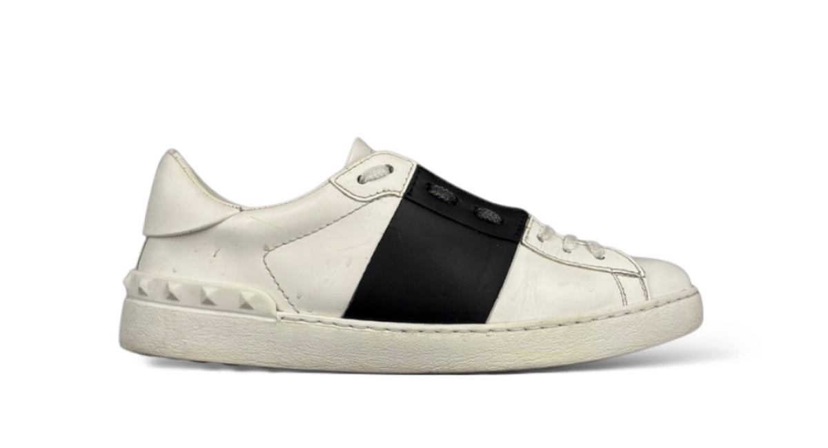 0000001916 Valentino Open Blanc/Noir 39.5