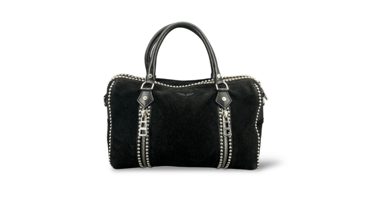 Zadig et Voltaire sunny en Daim Noir Médium