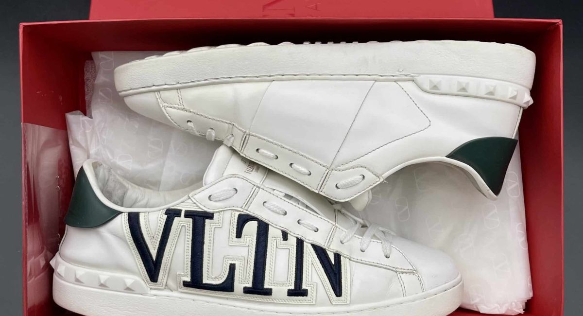 Valentino Open VLTN blanche/verte 43