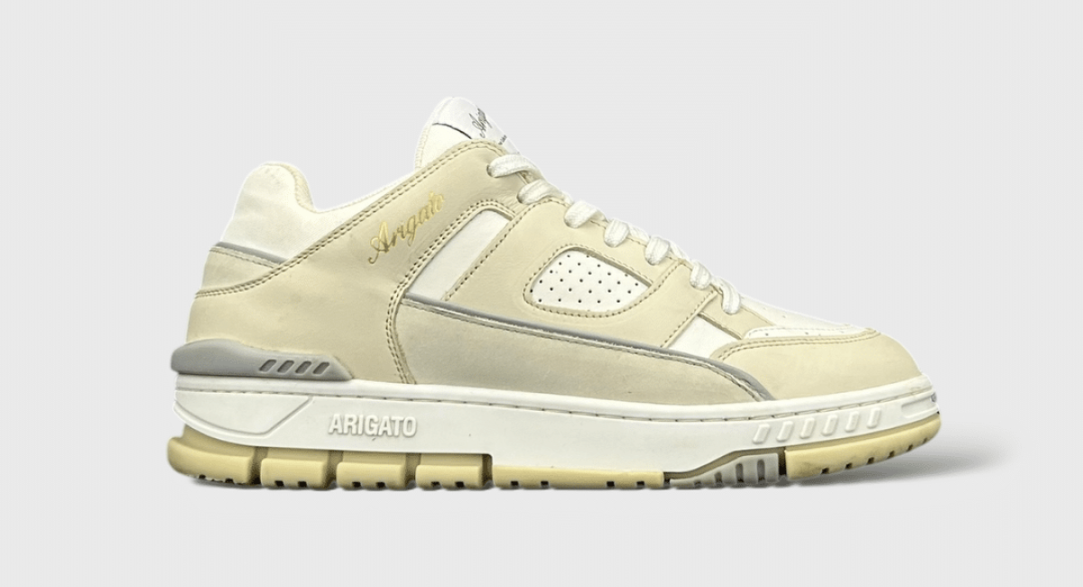 0000000395 Axel Arigato Area Lo Sneaker Blanc/crème 40