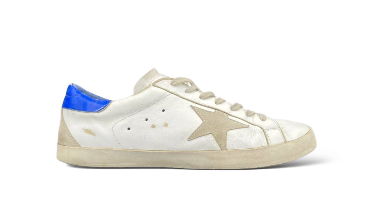 Golden Goose Super Star Blanc/Beige/Bleu 45