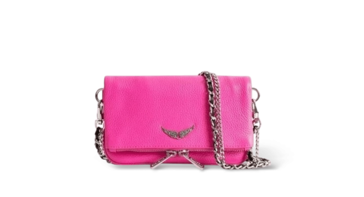 Zadig et Voltaire pochette rock Nano Rose