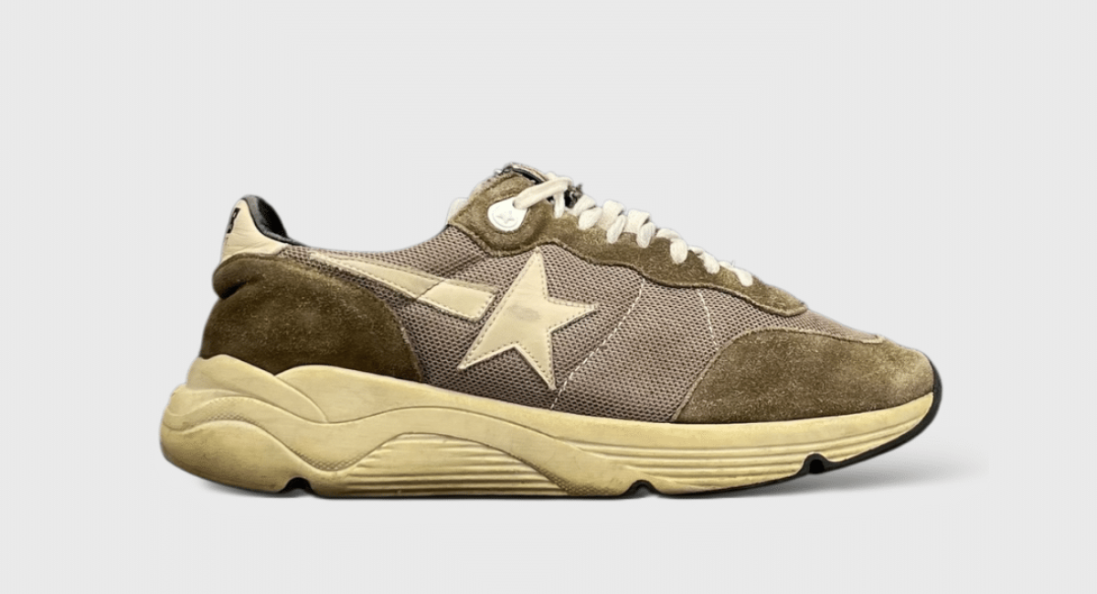 0000001209 Golden Goose Running Kaki 40