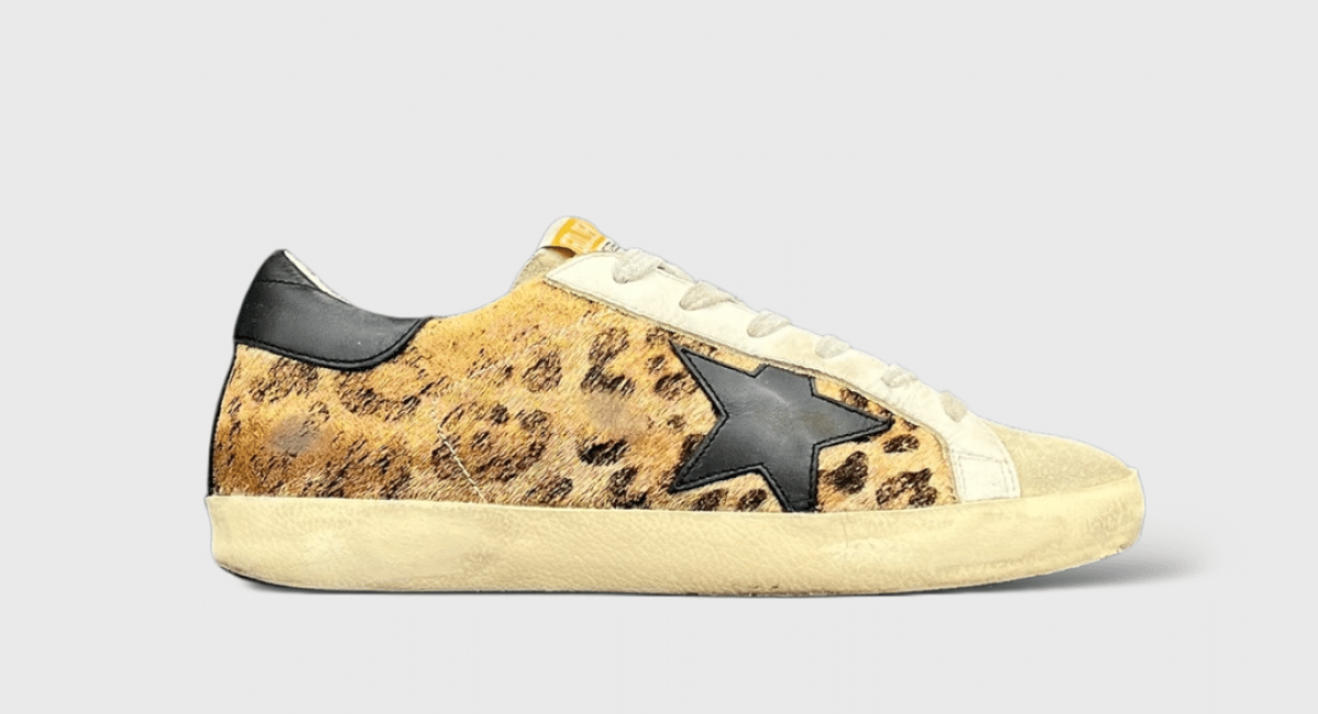 9373 Golden Goose Superstar Léopard/Noir/Blanc 36