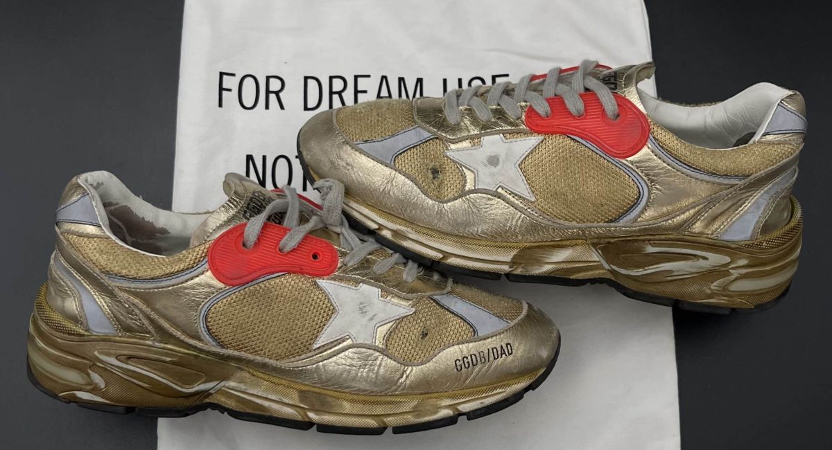 Golden Goose Dad Star or/rouge 39