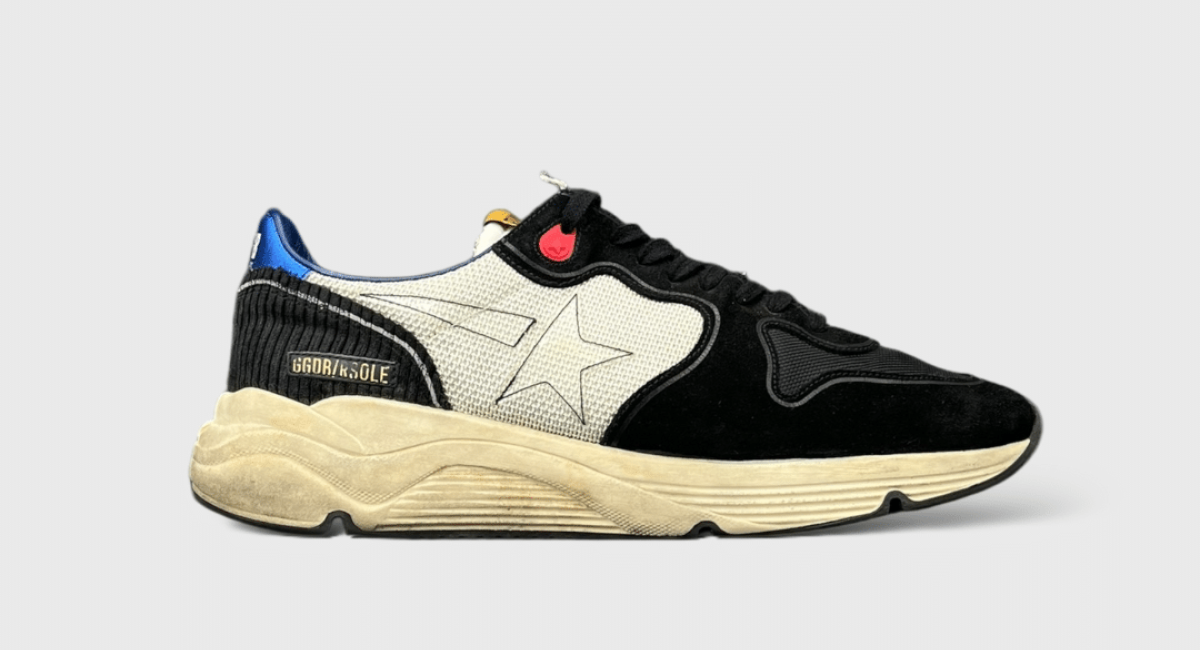 8055 Golden Goose Running Noir/blanche/bleu 44