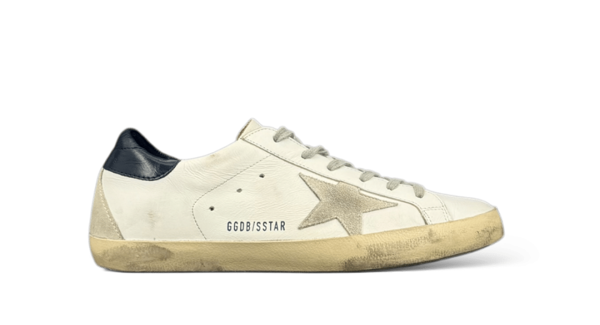 0000002345 Golden Goose Super Star Blanc/Bleu 39