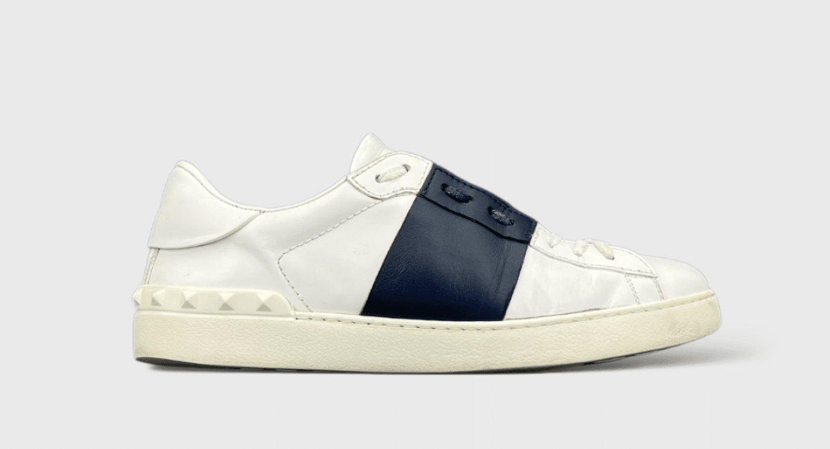 9256 Valentino Open Blanc/Marine 41