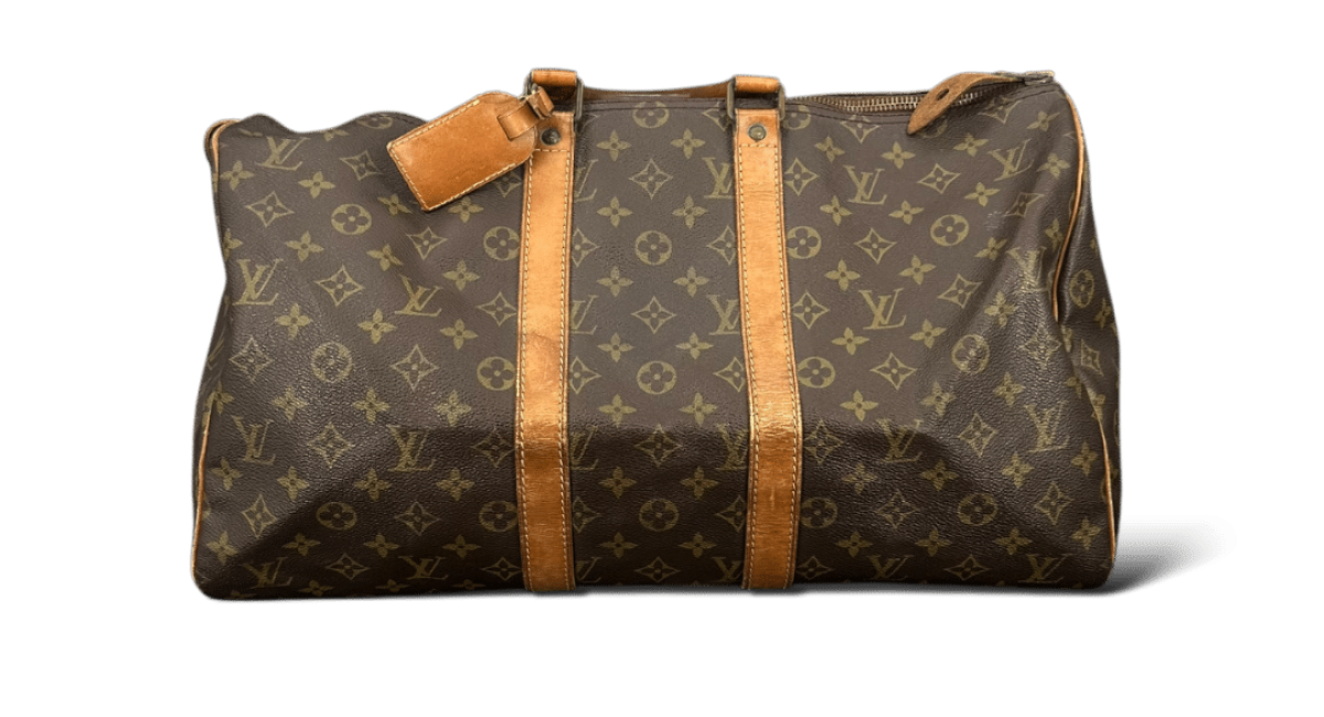 0000002349 Louis Vuitton Keepall Marron Monogramme 45