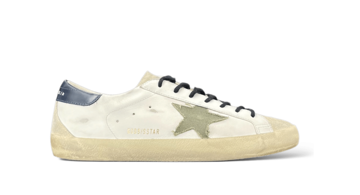 Golden Goose Super Star Blanc/Vert/Bleu 43
