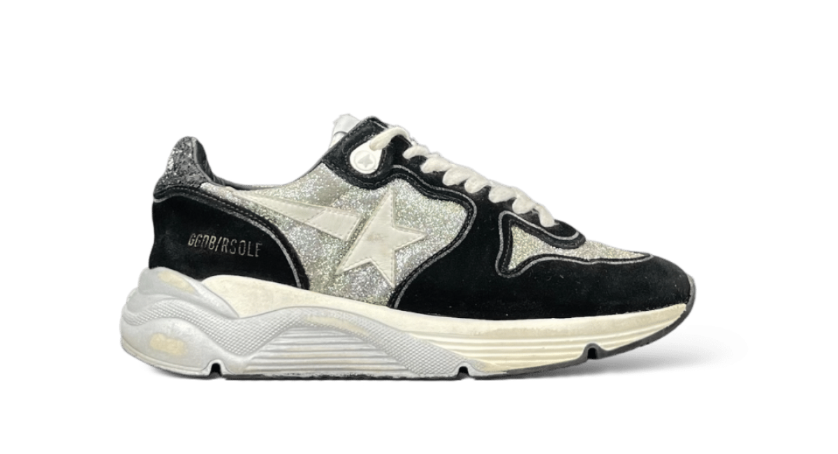 0000002940 Golden Goose Running Noir/Argent 35
