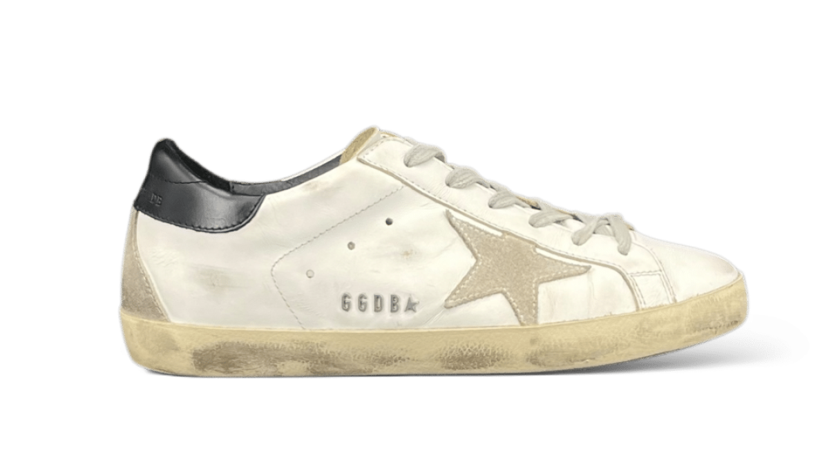0000001401 Golden Goose Super Star Blanc/Noir 37