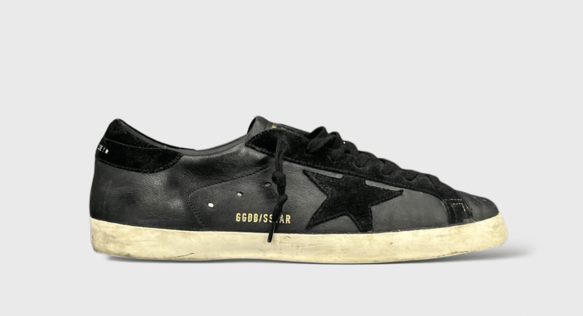 8101 Golden Goose Superstar Noir 45