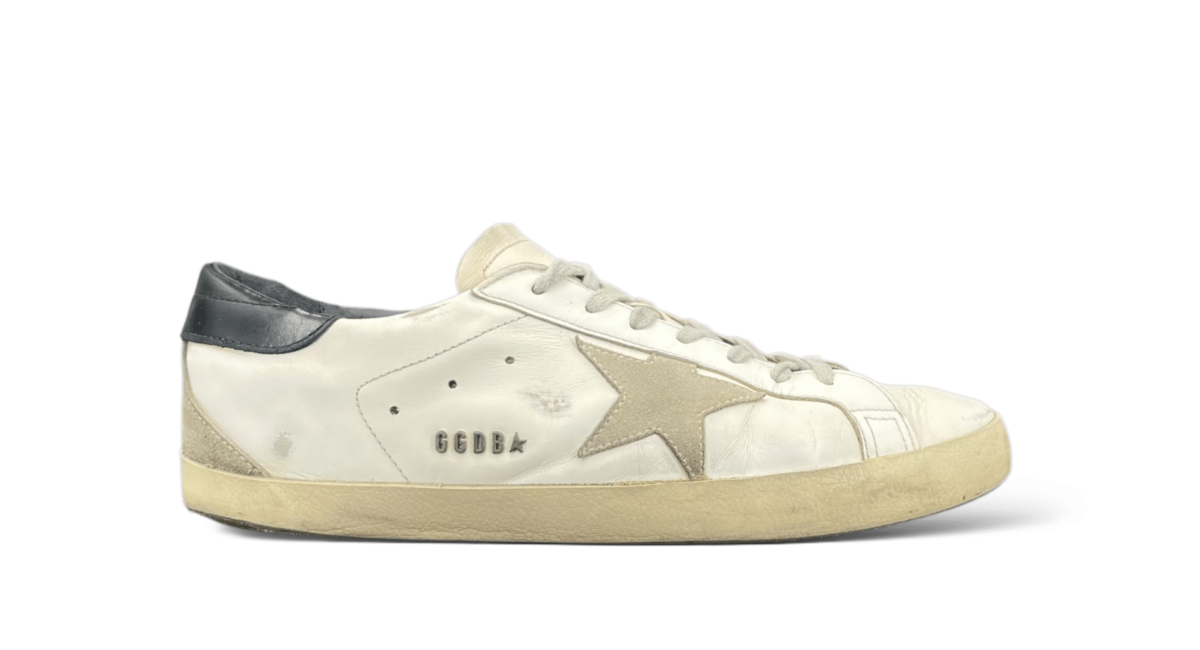 Golden Goose Super Star Blanc/Noir/Beige 43