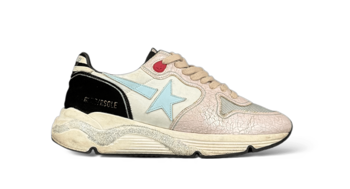 0000001948 Golden Goose Running Blanc/Rose/Noir 36