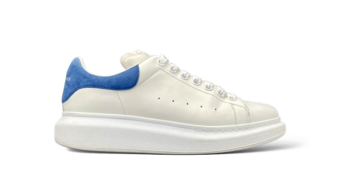Alexander Mcqueen Oversize Blanc/Bleu 39