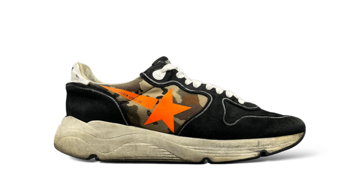 Golden Goose Running / Noir / Orange / 41