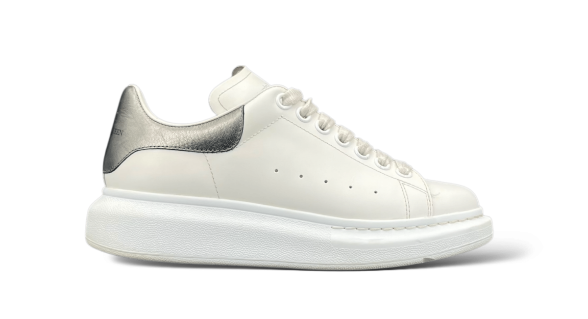 Alexander Mcqueen Oversize Blanc/Gris foncé 38