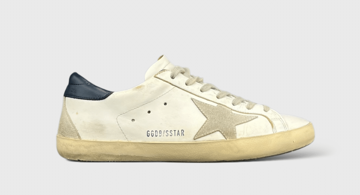 9808 Golden Goose Blanc/Gris/Bleu 39