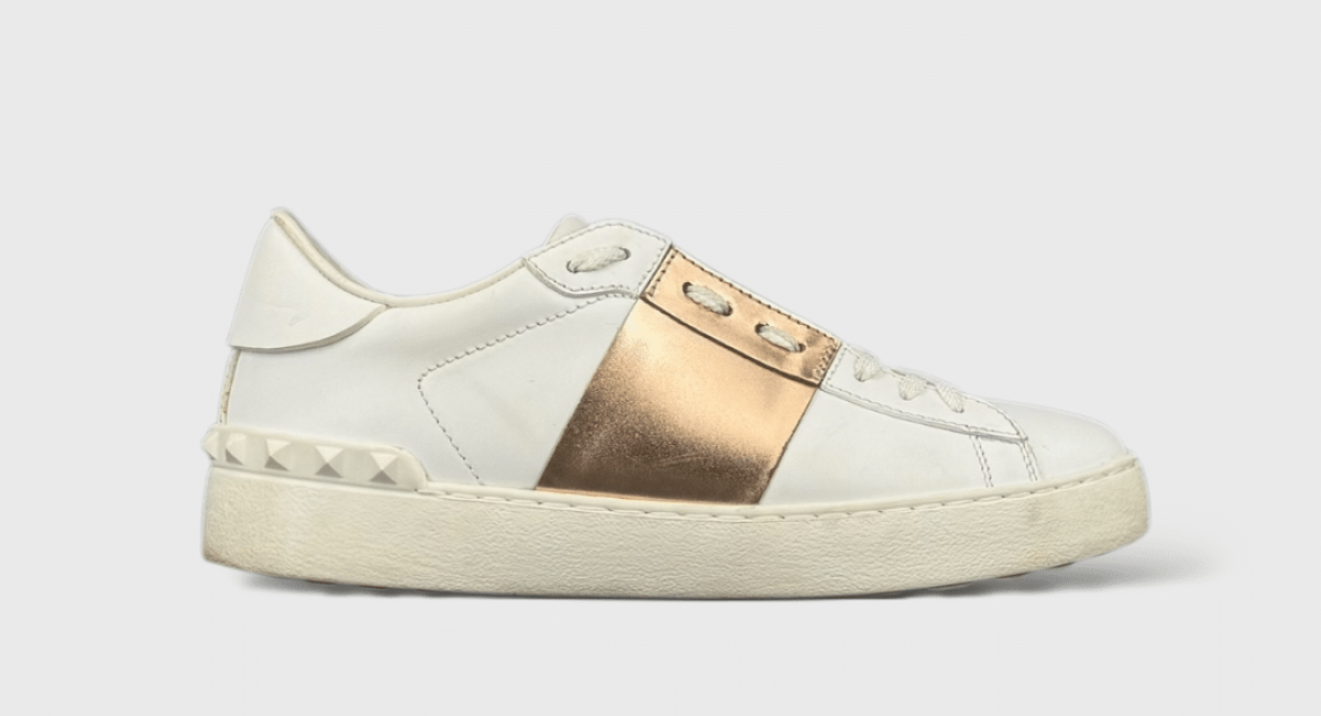 9164 Valentino Open Blanc/Cuivre 36