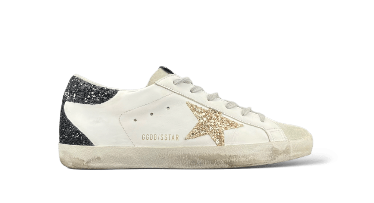 Golden Goose Super Star / Blanc / Doré / 39